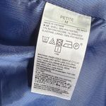 Banana Republic  Mid Length Car Coat Patriot Blue New with Tag Sz Medium Petite Photo 5