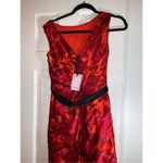 Sexy silky size 6 red dress Photo 1