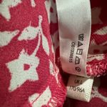 Free People On Our Radar Cherry Red Floral Print Slip Mini Dress Size L New Photo 8