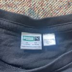 Puma Classic Logo T-Shirt Women’s XS Black White Cotton Crew Neck Athletic Tee Photo 12