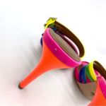 Kurt Geiger Pierra Mule Rainbow Heel Sandals Size 5.5 Photo 11