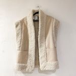 ALC Frank A.L.C. Sutton Faux Fur Vest in Cream Medium Photo 1