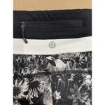 Lululemon Up the Pace Flowabunga Black White Sunflower Floral Crop Legging S 4 Photo 3