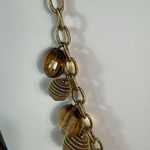 EUC Kate Spade New York Women's Gold Acorn Faux Amber Necklace Gold Plated BIB Photo 5