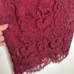 NWT Lulu’s License to Love Burgundy Maroon Lace Bodycon Sleeveless Mini Dress Red Size M Photo 9