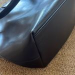 Lauren Ralph Lauren Tate black pebbled leather medium tote bag Photo 5