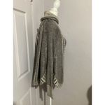 Yoon Delphine Wool Cashmere Blend Cable Knit Cowl Neck Gray Sweater S Photo 3