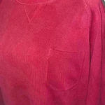Eddie Bauer  Red Rod Crewneck with front pocket size large Photo 1