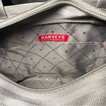 Harveys Y2K Seat Belt Woven Zipper Closure Gray Tote Shoulder Handbag Photo 8