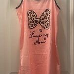 SheIn Pink and Brown Chemise with Leopard Print Photo 0