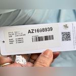 Azazie  Dakota  Sky Blue A- Line V-Neck pleated dress Custom made dress Photo 8