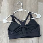 prAna Sports Bra strappy racerback womens Black (medium) workout yoga outdoor Photo 1