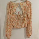 Free People Mabel Floral Blouse Photo 3