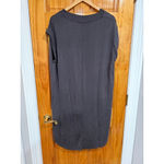 Dolan Left Coast Collection Cupro Pocket Tunic Dress Gray Sz L Minimalist Soft Size L Photo 3