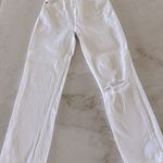 Abercrombie & Fitch White High waisted jeans (size 25) Photo 1