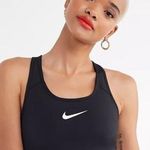 Nike  Dri-fit Swoosh Sports Bra Black size small Photo 0