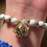 Stretchy Marble Beaded Diffuser Charm Bracelet Photo 7
