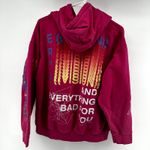 Msftsrep Jaden Smith Eyres Tour Hoodie Sweatshirt Oversized Graphic Print Pink L Size L Photo 6