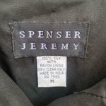 VTG 90s Spenser Jeremy 100% Beaded Silk Top Size M Black Gold Sleeveless Formal Size M Photo 1