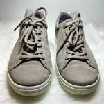 Ecco  Soft 7 Stitch Tie Sneaker Gray Size US10 Photo 4