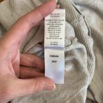 Lilla P Sleeveless Dropped Shoulder Waffle Cowl Neck Top Womens Size S Beige Photo 5