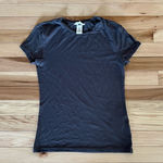 H&M  dark grey full length fitted tee Photo 0