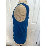 Women’s Lucky Lotus Blue Tank Top Small Photo 4