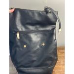 Metro Muse Vegan Leather Book‎ bag Black Photo 6