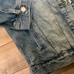 Madewell  women’s distressed denim jacket Photo 3
