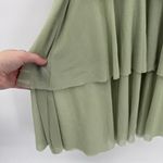 Chartou Light Green Mermaid Fishtail Ruched Dress Long Formal Size Small Bodycon Photo 7