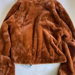BLANK NYC Faux Fur Brown Teddy Sherpa Coat Jacket Photo 6