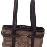 Etienne Aigner Purse Women's Small Beige Brown Handbag Photo 1