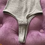 Madewell ★ NWT -  crewneck thong bodysuit - Gray ★ Photo 9