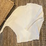 Dot Clothing White Lined LS Blouse Size Large Photo 10