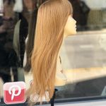 None Back In Stock - Human hair Wig Long strawberry blonde bangs 2020 Photo 4