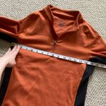 Nike NEW Texas Longhorns Burnt Orange Half Zip Sweater Pullover Size XS NWP Photo 3