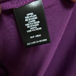Torrid  Womens Purple V Neck Lace & Knit Tunic Top Size 3 Photo 7