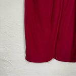 Lovers + Friends  Burgundy Red Faux Wrap Mini Skirt Womens M Coquette Photo 4