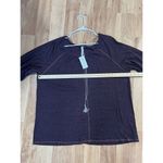 Ny Collection  tops 3x cuffed long sleeves blouse, with attached necklace Photo 4