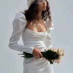 For Love & Lemons White Mini Dress Photo 2