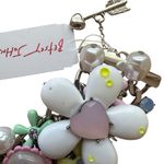 Betsey Johnson  Easter Spring Floral Bunny Statement Bracelet NWT $148 Photo 1
