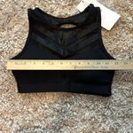 Queenieke  Wirefree Racerback Mesh Sports Bra Black Size Xsmall Photo 8