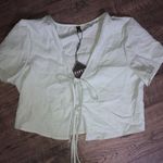 Zaful Green Tied Top Photo 0