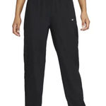 Nike  Dri-FIT High Rise Track Pants Black Athletic Joggers Workout Pants Sz M Photo 0