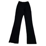 Bebe Vintage Y2K Women’s Black Size 6 Flare Stretch Polyester Pants 26x32” Photo 1