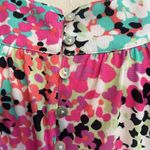 Madison brand Multicolor Floral Sleeveless Round Neck top White Size M Photo 2