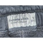 Abercrombie & Fitch  Soft AF Black Cotton Fleece Elastic Sweatpant Joggers Size S Photo 2