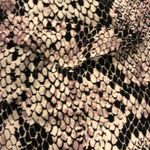 Chaser  Black & White Python-like Design Pants Photo 5