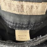 Burberry  Brit Westbourne Skinny Ankle Pants Faux Leather Zip Button  5-Pocket 32 Photo 4