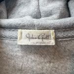 Brandy Melville John Galt Brandy Women's Cropped Full Zip Hoodie Sweatshirt Gray  One Size Small Photo 2